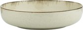 Kitchen trend - servies - Kom - Creme Ocean - porselein - set van 6 - 20 cm rond