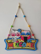 welcome board voor kinderkamer ZomerPleizier