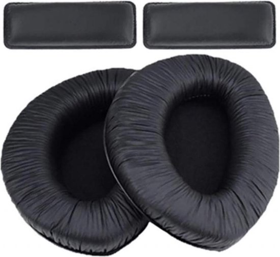Replacement Earpad & Headband Set Black For Sennheiser RS170 RS180 HDR160 HDR170