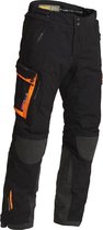 Lindstrands Textile Pants Sunne Black Orange - Maat 54