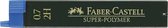 Faber-Castell potloodstiftjes - Super-Polymer - 0,35mm - 2H - 12 stuks - FC-120712