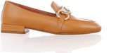 MAURY damesmoccassin met gesp - naturel leder - maat 40