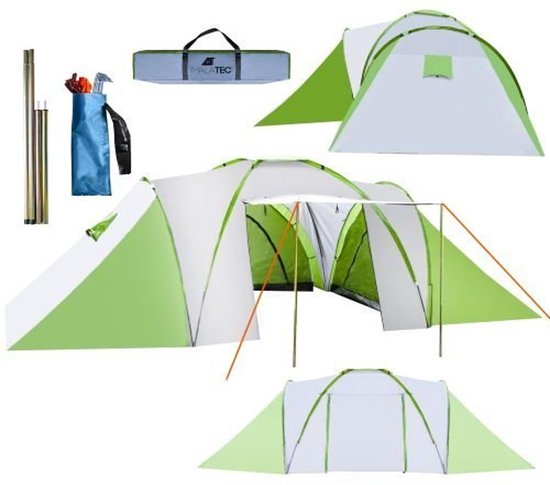 Tente - Tente de camping - Tente XL - Tente professionnelle - Tente tunnel  - Tente... | bol