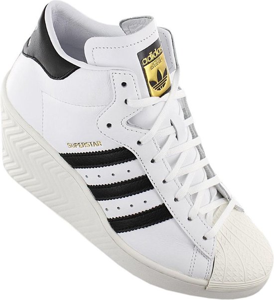 adelaar handel code adidas Superstar Ellure W - Dames Plateau Sneakers Sport Casual Schoenen  Wedge Wit... | bol.com