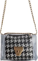 Damestas | Transparante Pvc metallic Damestas/ Meisjestas - Crossbody tas - Schoudertas