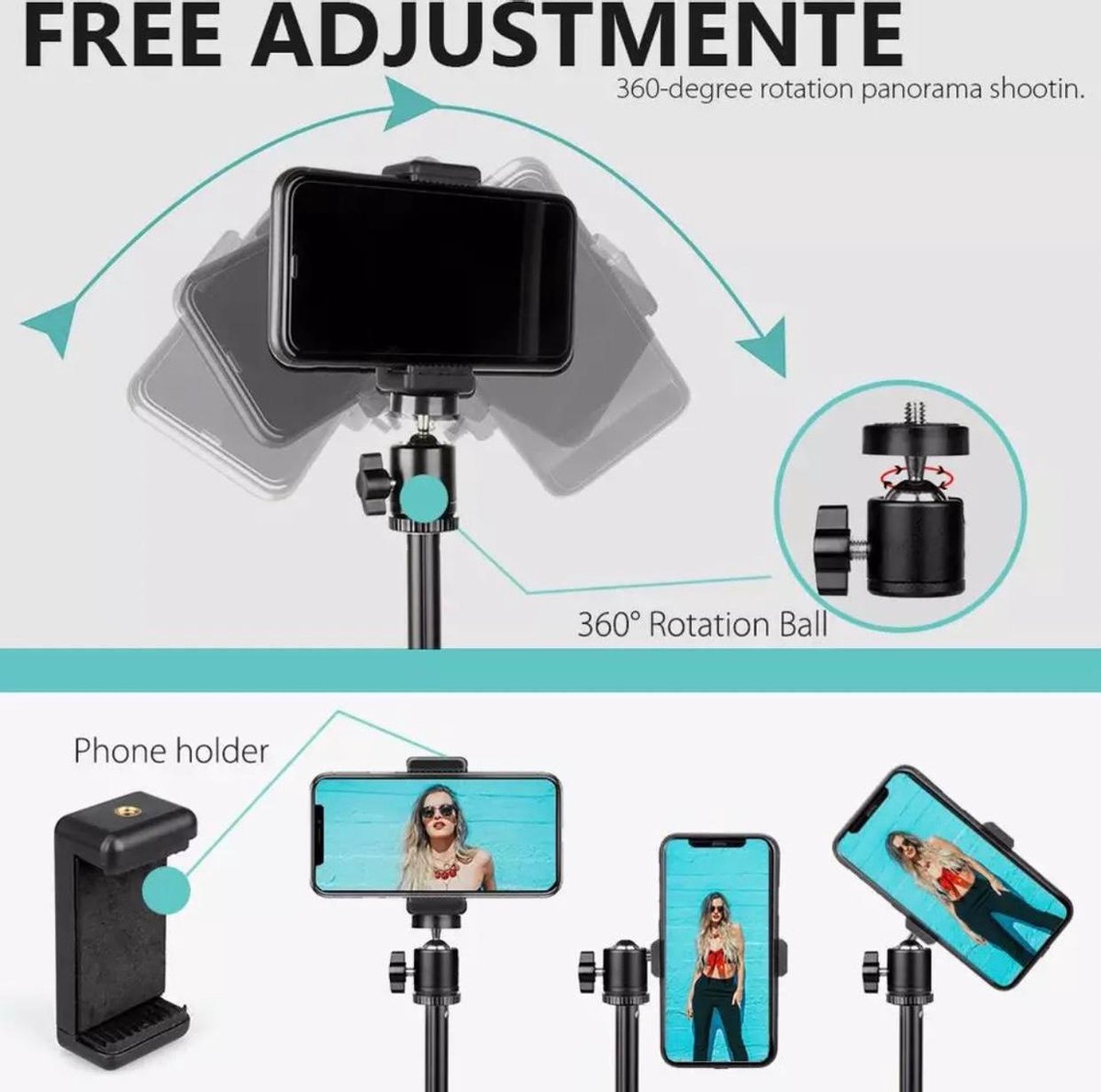 HiCHiCO Camerastatief - Tripod thumbnail 6