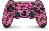 Playstation 4 Controller Skin Camo Roze Sticker