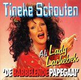 Tineke Schouten als lady lachebek de babbelende papagaai cd-single