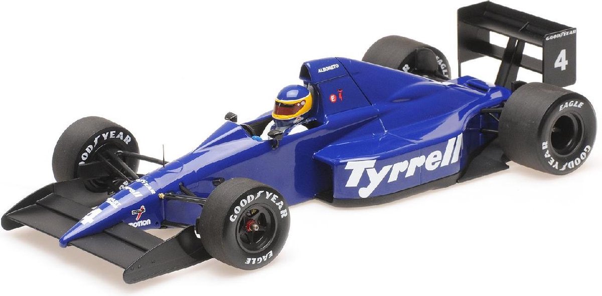 Tyrrell Ford 018 #4 3rd Place Mexican GP 1989 - 1:18 - Minichamps