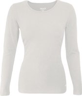 MOOI! Company- T-shirt Sylvia - Lange mouw - Aansluitend model - Kleur Ecru - M