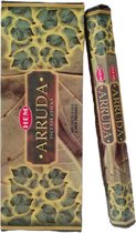 2 kokers - Wierook Arruda - Arruda Wierook - (HEM) - Arruda - Aruda - Aaruda - Wierookstokjes Aruda - Aruda Wierookstokjes - Wierooksticks - Incense sticks - 20 stokjes per koker