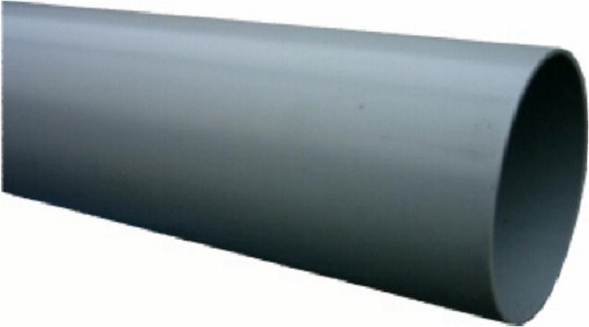PVC buis glad 110 mm x 3,2mm lengte 1 meter