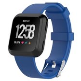 Fitbit Versa 2 Sport Band Met Gesp   Blauw - Maat: SM