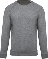Sweatshirt Kind 4/6 Y (4/6 ans) Kariban Ronde hals Lange mouw Grey Heather 80% Katoen, 20% Polyester
