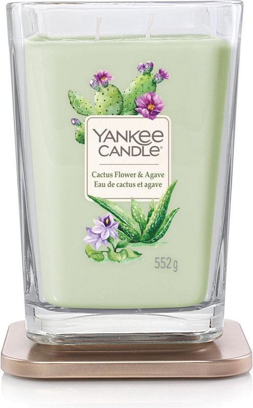 Yankee Candle Elevation Large Geurkaars - Cactus Flower & Agave