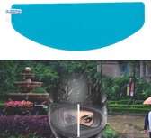 WiseGoods Premium Anti Fog Motorhelm - Universeel - Anti Condens Sticker voor Moter & Scooter Helm - Waterdicht - Regen - Blauw