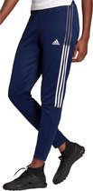 adidas adidas Tiro 21 Sportbroek - Maat XL  - Vrouwen - navy - wit