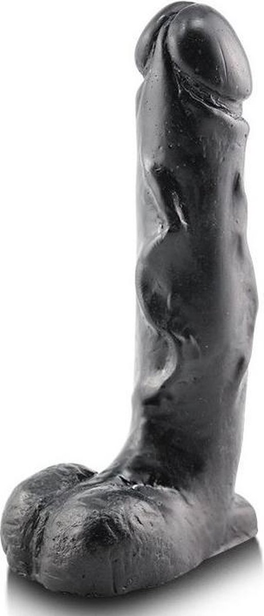 Goedkoopste XXLTOYS - Eliott - Large Dildo - Inbrenglengte 24 X 6.5 cm - Black - Uniek Design Realistische Dildo – Stevige Dildo – voor Diehards only - Made in Europe