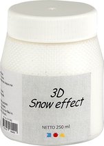 Sneeuw Pasta 3D - Hobby Decoratie - 250 ml
