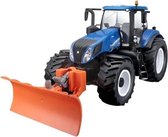 Maisto Tractor Rc New Holland 1:24 Blauw/oranje 3-delig