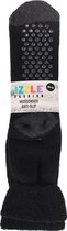 IZZLE - Homesocks antislip - Zwart - Maat 39/42