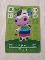 Amiibo animal crossing new horizons origineel Eu Tipper 129 kaart