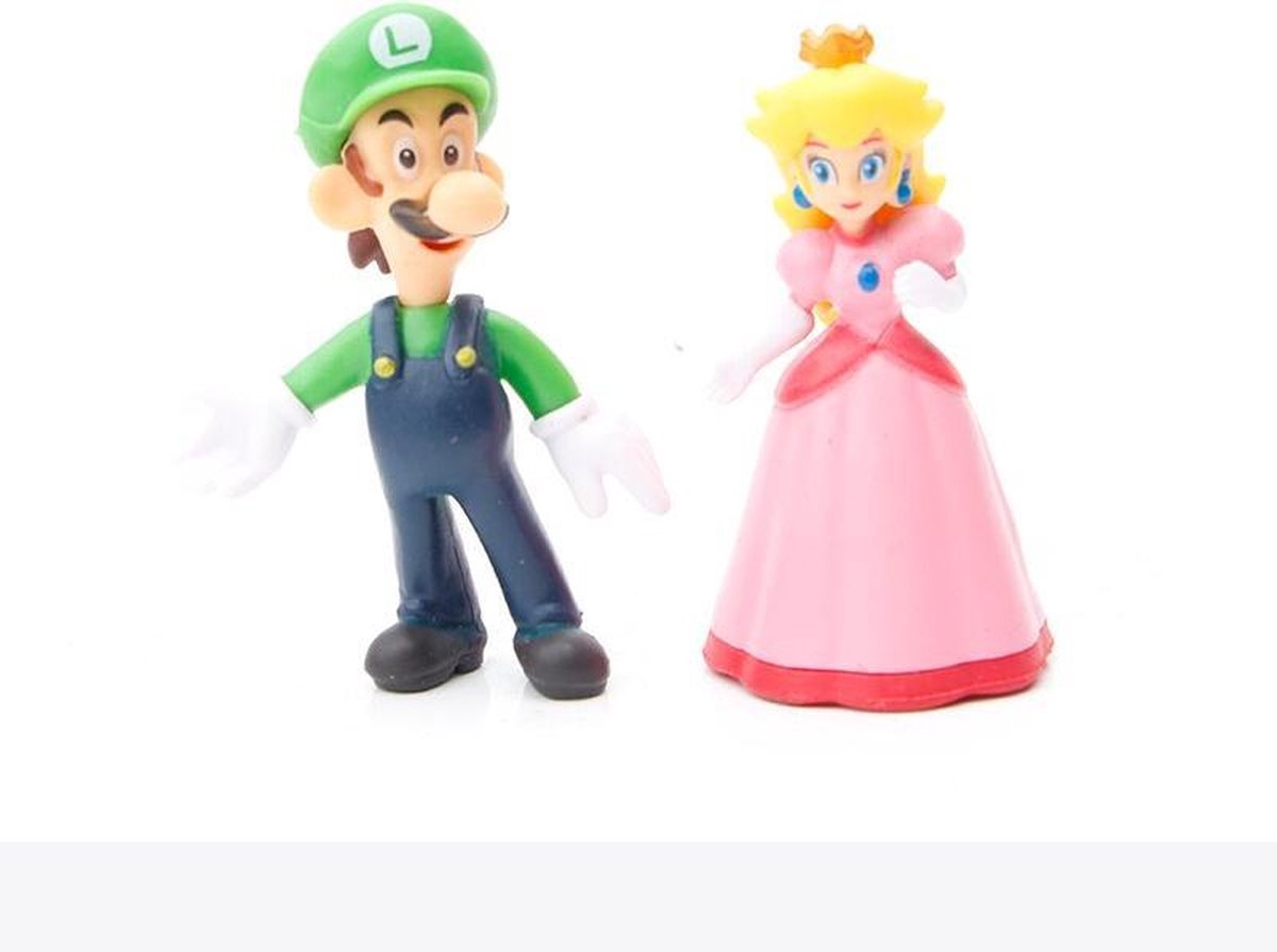 Super Mario - Mario Bros Figuren - Nintendo - Poppetjes - Poppen - Model... | bol.com