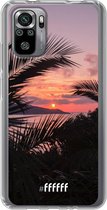 6F hoesje - geschikt voor Xiaomi Redmi Note 10S -  Transparant TPU Case - Pretty Sunset #ffffff