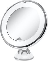 Make up spiegel met verlichting | Make up spiegel met led verlichting | Scheerspiegel met verlichting | Scheerspiegels | Scheerspiegel met zuignap | Able & Borret