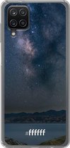 6F hoesje - geschikt voor Samsung Galaxy A12 - Transparant TPU Case - Landscape Milky Way #ffffff