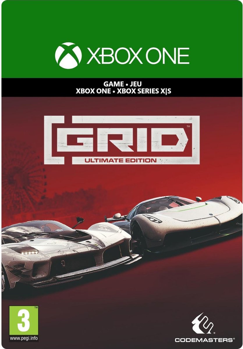 GRID Ultimate Edition - Xbox One + Xbox Series X/S Download | Jeux | bol.com