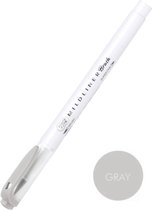 Zebra Mildliner Brush Pen - Mild Gray Set van 2