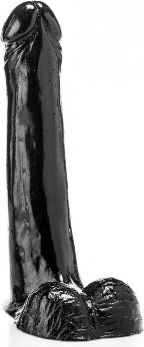 Goedkoopste XXLTOYS - Pierce - XXL Dildo - Inbrenglengte 32 X 8 cm - Black - Uniek Design Realistische Dildo – Stevige Dildo – voor Diehards only - Made in Europe