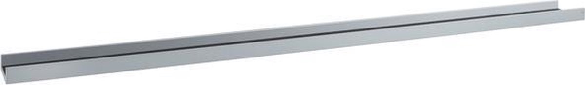 Sigel wandrail - MEET-UP - zilver - aluminium - 2 meter x 4,4 cm - SI-MU060