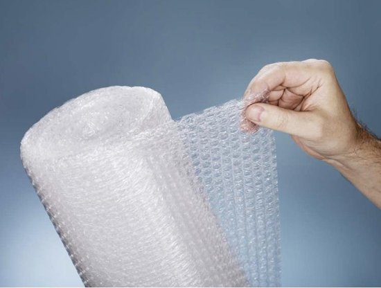 Noppenfolie - 2 stuks - 40cm x 10m - Extra sterk - Bubble Wrap Rol - Bubbeltjes plastic - Bescherm uw spullen - Voor inpakken en verhuizen - Bubbeltjesplastic
