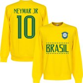 Brazilië Neymar JR 10 Team Sweater - Geel - Kinderen - 128