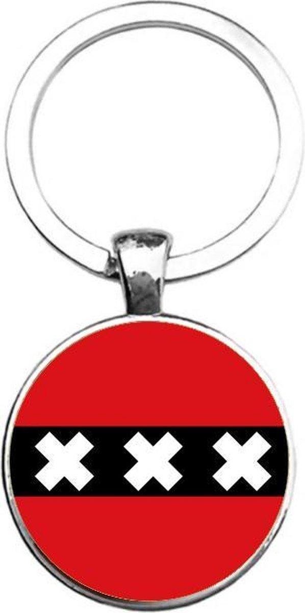 Akyol - Amsterdam Sleutelhanger - Amsterdam - de Amsterdammers - Amsterdam - 2,5 x 2,5 CM