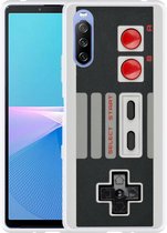 Sony Xperia 10 III Hoesje Retro Controller Classic Designed by Cazy