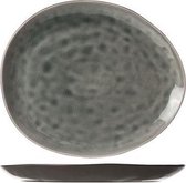 Streetfood Blue-Grey Dinerbord - Ovaal - 15x11.5cm