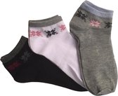 Hoogwaardige Dames Sokken / Dames  | 3 Kleuren | Set Van 3 - Maat 35 - 42