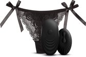 Sway Vibes No. 3 - Zwart - Vibrator String Met Afstandsbediening - Dildo - Vibrator - Penis - Penispomp - Extender - Buttplug - Sexy - Tril ei - Erotische - Man - Vrouw - Penis - H