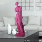 BaykaDecor - Beeld Venus van Milo - Premium Cadeau voor Mama - Klassiek Standbeeld - Godin van de Liefde - Rose Rood - 29 cm