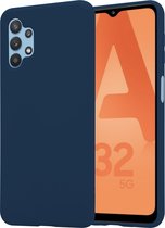 Le siliconen hoesje de Shieldcase Samsung Galaxy A32 5G - bleu