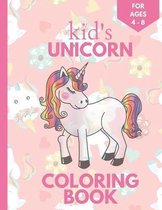 Unicorn Coloring Book For Kids Ages 4-8