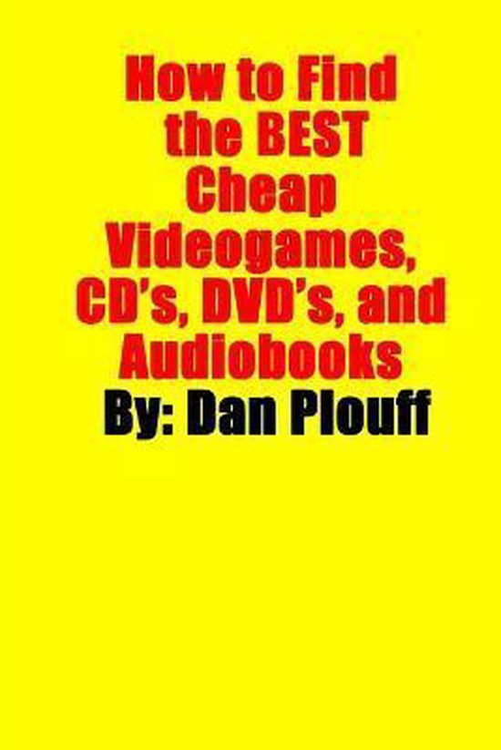 How to Find the Best Cheap Videogames, CD’s, DVD’s, and Audiobooks