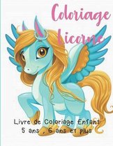 Coloriage Licorne