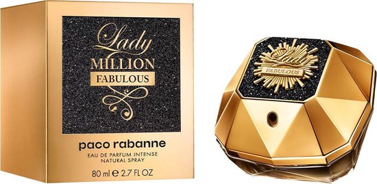 Paco Rabanne Lady Million Fabulous 80 ml - Eau de Parfum - Damesparfum