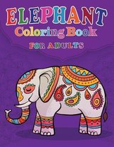 Elephant Coloring Book for Adults