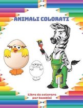Animali Colorati - Libro da colorare per bambini