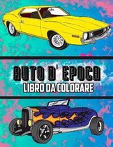 Auto D'epoca Libro Da Colorare